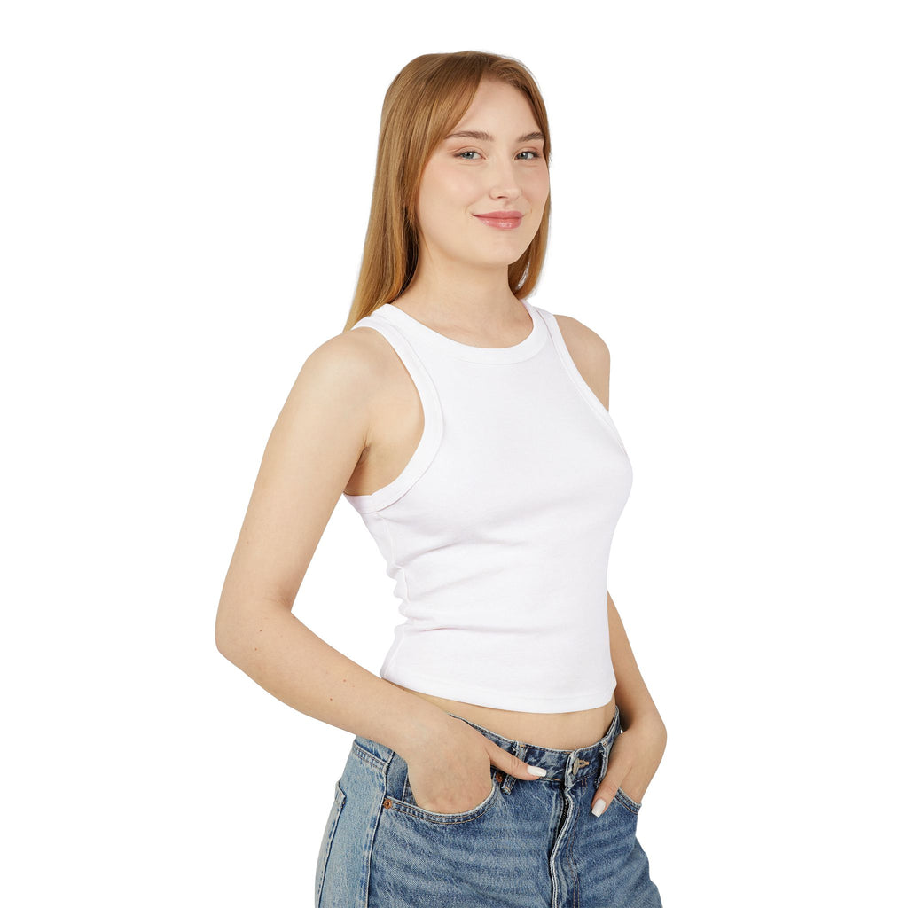Encourage yourself  In the LORD Racer Tank — "Encourage Yourself" Christian Women's Crop top