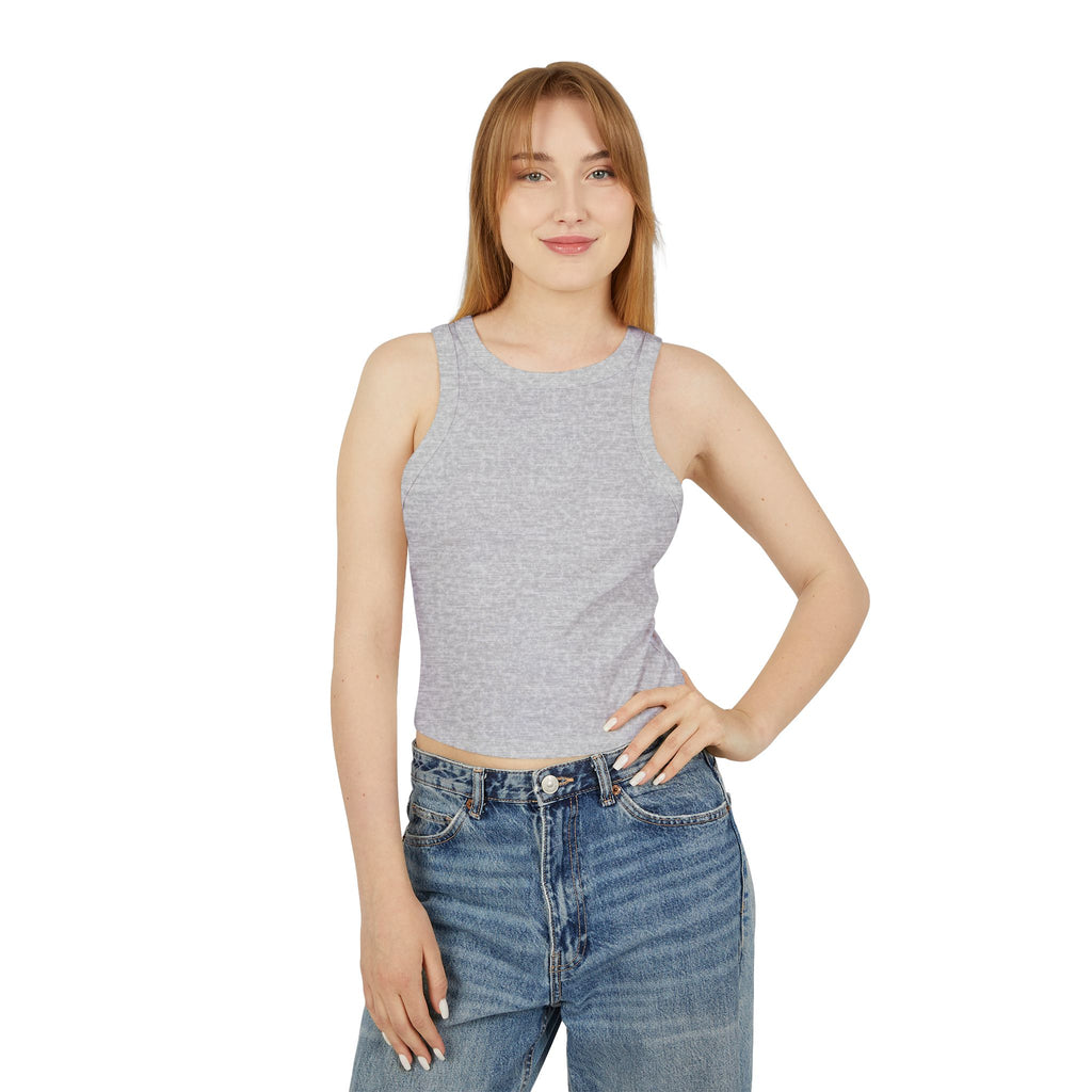 Encourage yourself  In the LORD Racer Tank — "Encourage Yourself" Christian Women's Crop top