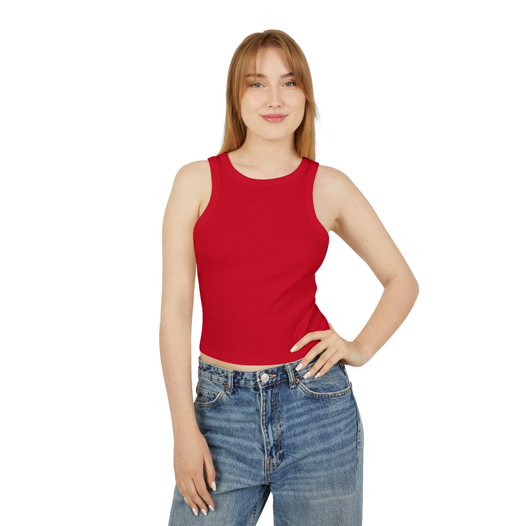 Encourage yourself  In the LORD Racer Tank — "Encourage Yourself" Christian Women's Crop top