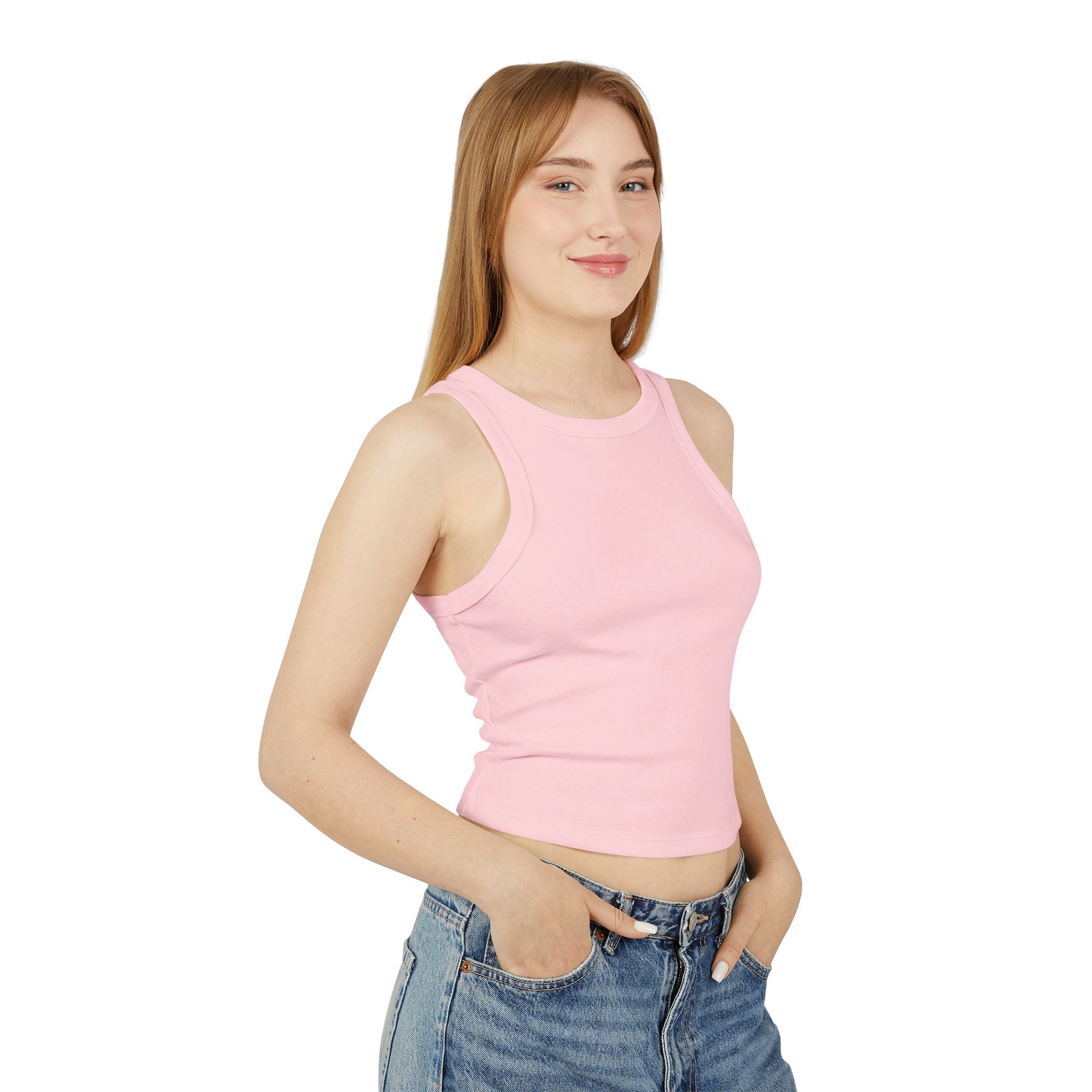 Encourage yourself  In the LORD Racer Tank — "Encourage Yourself" Christian Women's Crop top